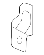 443887269 - Body: Bracket for Audi: A4, A4 Quattro, A6, A6 Quattro, A8 Quattro, RS4, S4, S6, S8, TT, TT Quattro Image