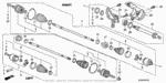 44329SDAA11 - Chassis: BAND C, DRIVESHAFT (OETIKER LIMITED) for Honda Image