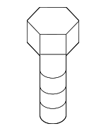 MF914092 - Body: Storage Box Bolt for Mitsubishi Image