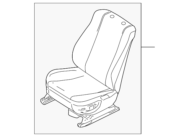 Seat Assembly - BMW (52-10-0-005-851)