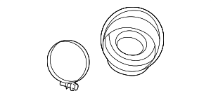 28139L1600 - : Intake Hose for Kia: K5 Image