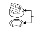 10030164 - Engine: Engine Oil Filler Cap for Mercedes-Benz Image