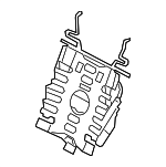 4M0881879B - Body: Lumbar Support for Audi: A4, A4 allroad, A4 Quattro, A5 Quattro, A5 Sportback, Q3, Q7, Q8, RS5, S4, S5, S5 Sportback, TT Quattro, TT RS Quattro, TTS Quattro Image