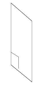 1K0831288B - Body: Door Hinge Shim for Volkswagen Image