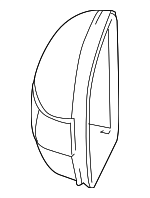 16481002641693 - Body: Housing for Mercedes-Benz Image