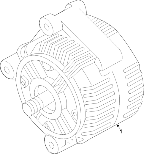 Alternator for 2023 Audi RS Q8 #1