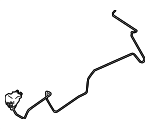 86655AE12A - Body: Hose for Subaru: Legacy, Outback Image