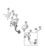 68201765AA - Brakes: Clutch Cable Routing Plug for Mopar Image