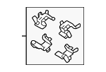494802150 - Brakes: Brake Pads Hardware Kit for Toyota Image