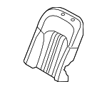 89360D2630NNI - Body: Seat Back Cover for Genesis: G90 Image