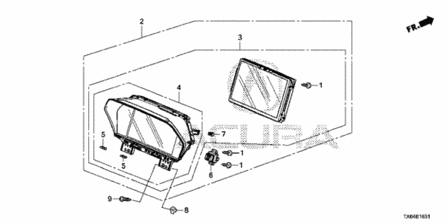 Center Display (2) for 2017 Acura ILX #0