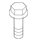 16516CR40B - Engine: Air Cleaner Body Bolt for Nissan: 370Z, Altima, GT-R, Kicks, Kicks Play, Maxima, Murano, Qashqai, Rogue, Rogue Sport, Versa Image