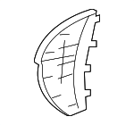 77215TA0A01ZA - Body: End Panel for Honda: Accord, Accord Crosstour, Crosstour Image