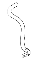 8W1819350B - Cooling System: Heater Hose for Audi Image