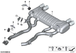 18307536426 - Exhaust System: Clamping Bush for BMW Image