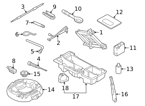Jack & Components for 2025 Audi A4 allroad #9
