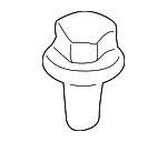 6777116080 - Body: Pkg Tray Trim Retainer for Toyota Image image