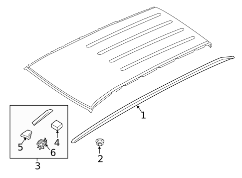 Luggage Carrier for 2021 Kia Telluride #1