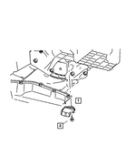 4892041AA - Automatic Transaxle 4 Speed: Transmission Dust Cover for Mopar Image