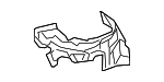537830E010 - Body: Insulator for Toyota: Highlander Image