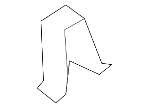 538360E040 - Body: Inner Reinforced Support Bracket for Toyota Image