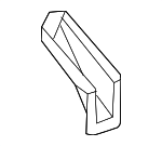 537070T010 - Body: Gusset for Toyota: Highlander, Venza Image