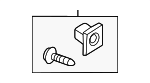 877562F010 - Body: Rocker Molding Clip for Hyundai Image