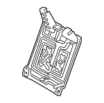 7101706420 - Body: Seat Back Frame for Toyota Image