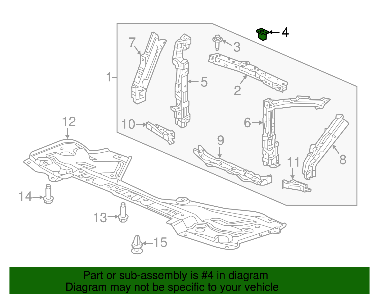 2016-2025 Honda Sight Shield Retainer 91548-TZ5-A02 | OEM