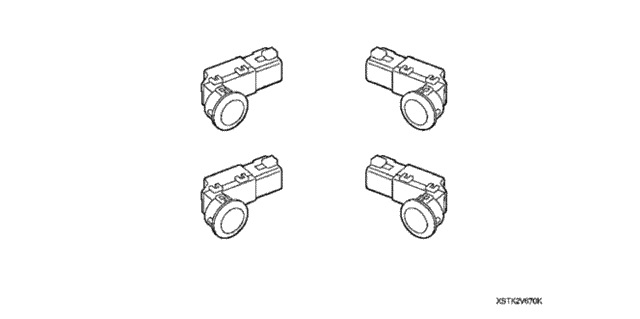 Back-UP Sensor for 2008 Acura RDX #0