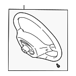 4510052070B1 - Steering: Steering Wheel for Toyota: Echo Image