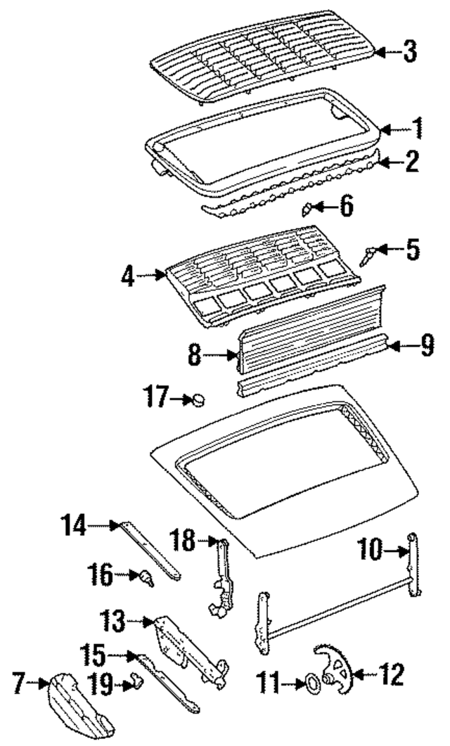 96451231400 - Body: Torsion Spring for Porsche Image