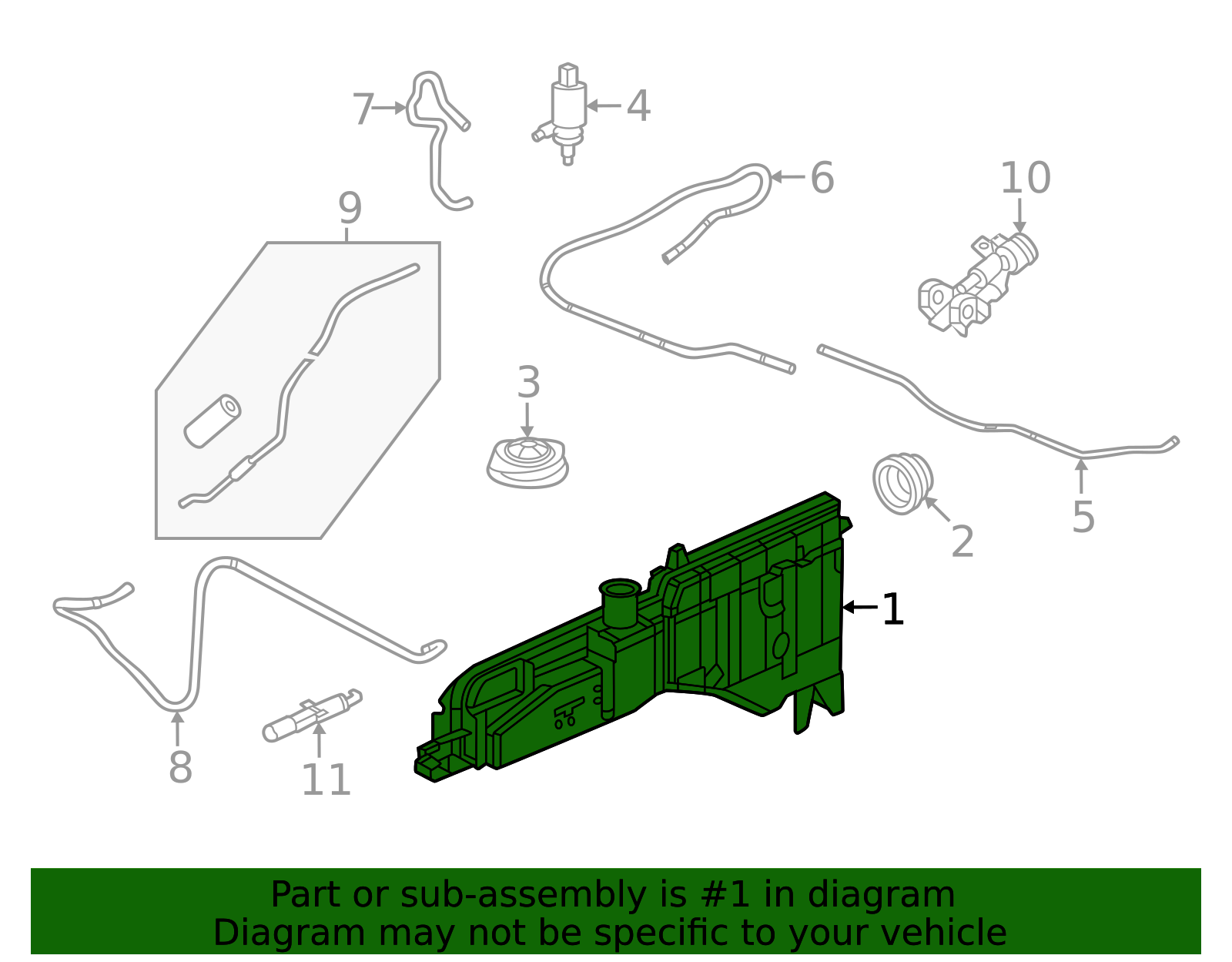 76841-T90-A01 - Reservoir Honda Parts Online