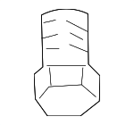 92088910 - : Trunk Lid Bumper for Pontiac: GTO Image