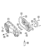 68001362AB - Transfer Case Model NVG143 [DH4]: Transfer Front Case for Mopar Image