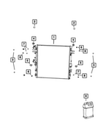 68673414AA - : Radiator Isolator for Mopar Image