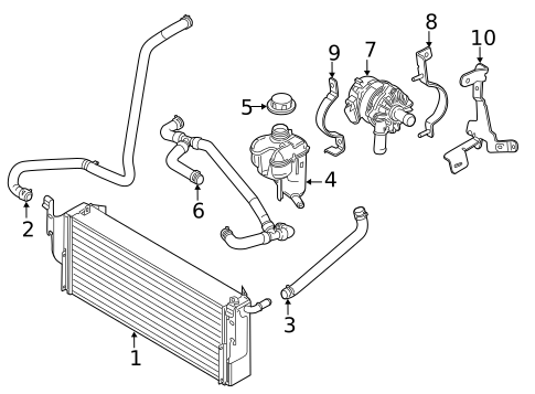 Water Pump & Related Components for 2013 Ford Mustang #1