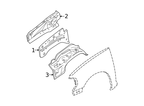 Inner Components for 2005 Mercury Mountaineer #0