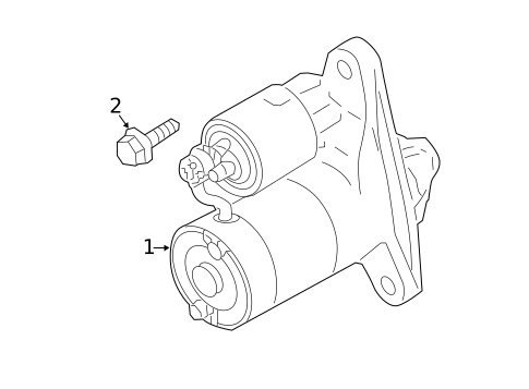Starter for 2025 Nissan Kicks Play #0