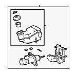 4720130840 - Body: Master Cylinder Assembly for Lexus: GS450h Image