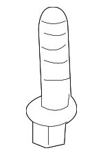 90399S5A000 - Suspension: Trailing Arm Bolt for Honda Image