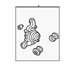 52210SCVA60 - : KNUCKLE, R. RR. for Honda: Element Image