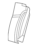 1PU94XDVAC - Body: Seat Back Cover for Chrysler: Sebring Image