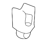 182258B410 - Electrical: Actuator Clip for Nissan: Sentra, Xterra Image