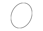 80038887 - Body: Lift Gate Seal for Volvo Image image