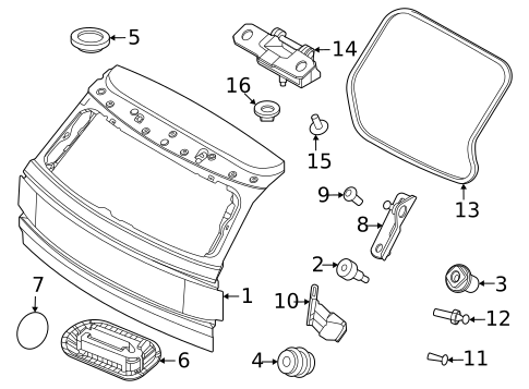Gate & Hardware for 2025 Volvo EX30 #0