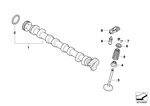 11317587755 - Engine: Inlet Camshaft for Mini Image