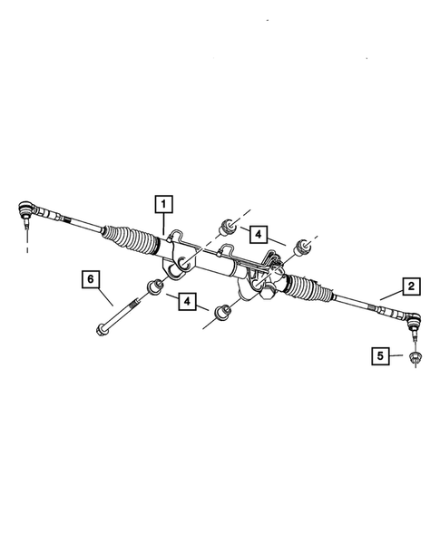 Steering Gear for 2007 Dodge Ram 3500 #4