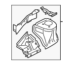 641203YM0A - Body: Apron Assembly for Nissan Image