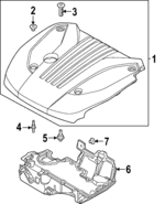 32411015 - : Engine Cover for Volvo Image